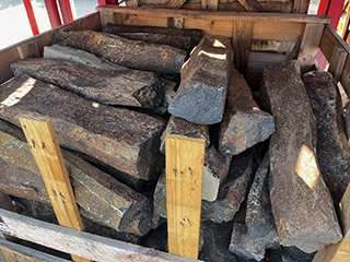 中国六方石(玄武岩) φ80~100