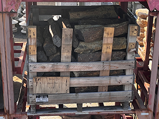 中国六方石(玄武岩) φ80~100