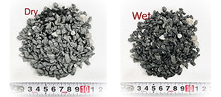 三波ビリ砂利(青系・白混) 黒フレコン詰め