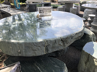 ガーデンテーブル 石彫刻 取扱商品 株式会社昌造園